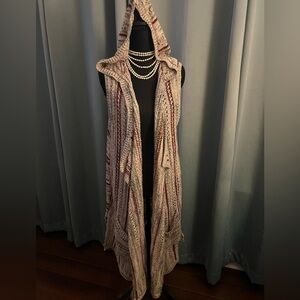 Absolutely Famous Multicolor Knit Sweater Vest XL